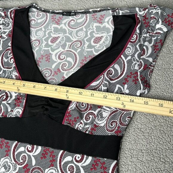 Vintage Y2K Maurices Top Womens Small Babydoll Empire Grunge Fairy Whimsigoth S - Picture 5 of 9